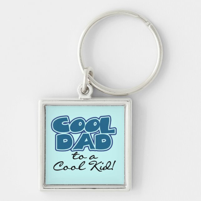 Porte-clés Cool papa à un Cool cadeaux pour enfants (Devant)