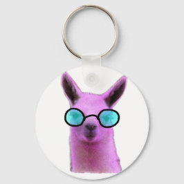 Porte-clés Cool Pink Llama !