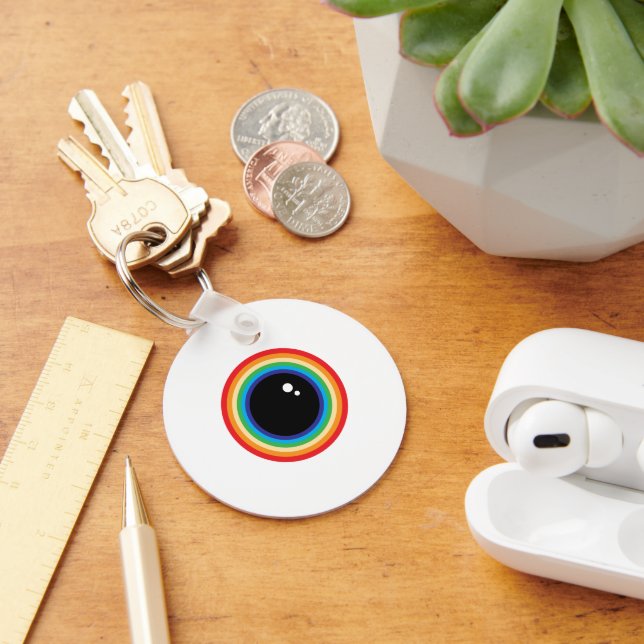 Porte-clés Cool Rainbow Eyeball (Bureau)