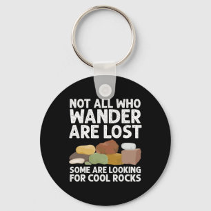 Porte-clés Cool Rock Collector Art Pour Hommes Femmes Géologi