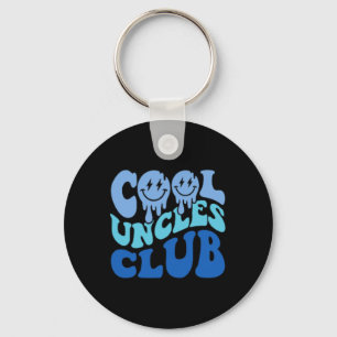 Porte-clés Cool Uncles Club Meilleur oncle Jamais Drôle Fête 