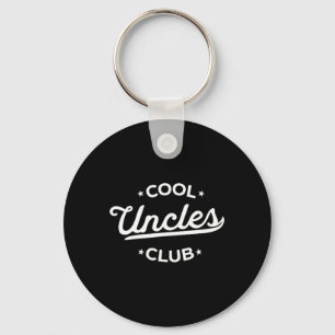 Porte-clés Cool Uncles Club Meilleur Oncle Jamais Drôle Poche