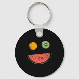 Porte-clés Cool Watermelon Lemon Kiwi Veggie Plante Diet Worl