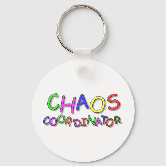Porte-clés Coordinateur du Chaos (Recto)