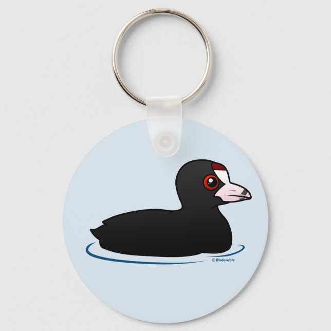 Porte-clés Coot américain (Recto)