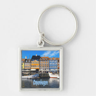 Porte-clés Copenhague Danemark Capital Canal Homes Nyhavn