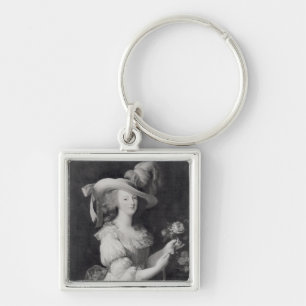 Porte-clés Copie d'un portrait de Marie-Antoinette