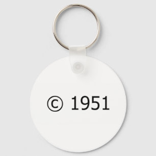 Porte-clés Copyright 1951