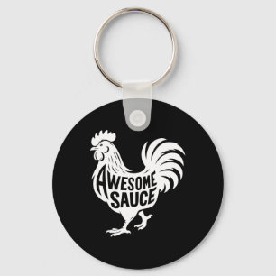 Porte-clés Coq Sauce Incroyable