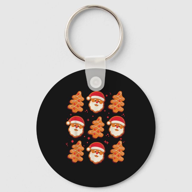 Porte-clés Coquette Christmas Tree Cake Santa Claus Nk Christ (Recto)
