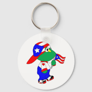 Porte-clés Coqui Porto Rico Pride