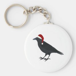 Porte-clés Corbeau de Noël