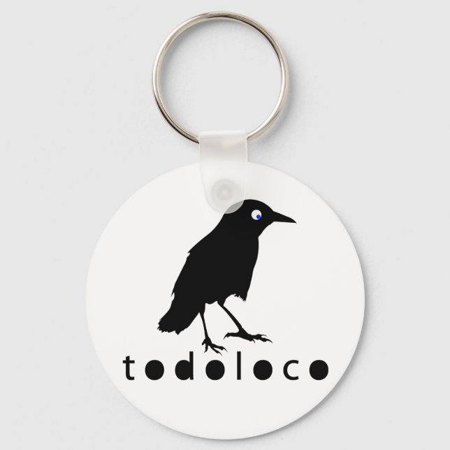 Porte-clés Corbeau de Todoloco (Recto)