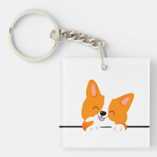 Porte-clés Corgi, Chiot, Animal de compagnie