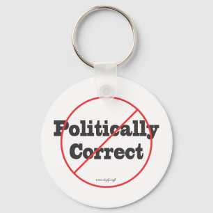 Porte-clés Corrigez politiquement pas
