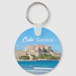 Porte-clés Corsica Calvi Citadelle Photo
