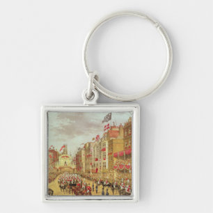 Porte-clés Cortège de mariage d'Edouard, prince de Galles