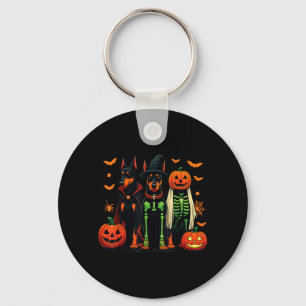 Porte-clés Costume de chien drôle de sorcière fantôme momie D