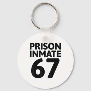 Porte-clés Costume de détenu de prison 67 Halloween Memes Pri