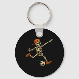 Porte-clés Costume de football de squelette Halloween pour ho