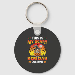 Porte-clés Costume de sorcière Beagle drôle de papa chien d'H