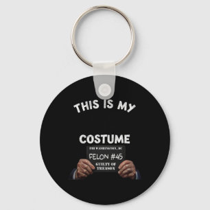 Porte-clés Costume d'Halloween de Donald Trump en prison