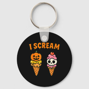 Porte-clés Costume d'Halloween de fantôme de glace à la crème