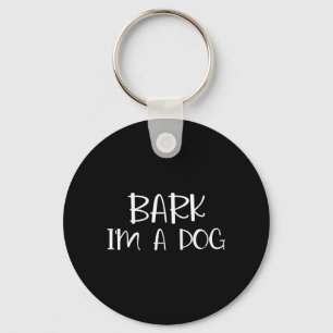 Porte-clés Costume d'Halloween paresseux Bark Im A Dog