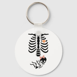 Porte-clés Costume d'Halloween Skull Skeleton