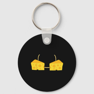 Porte-clés Costume Fromage Bra Cute Easy Food Halloween Cadea