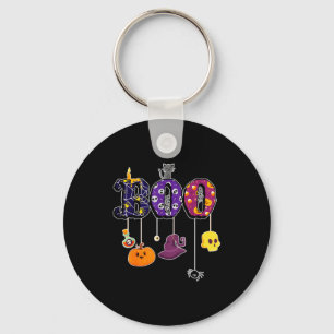 Porte-clés Costumes de Halloween Boo, Fantômes, Citrouille &