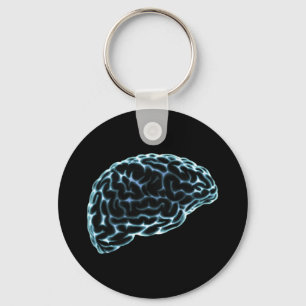 PORTE-CLÉS CÔTÉ CERVEAU X-RAY VOIR BLEU