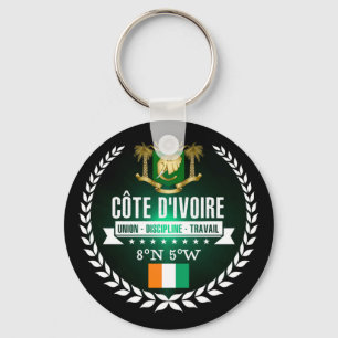 Porte-clés Côte d'Ivoire