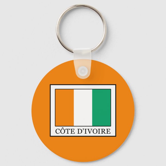 Porte-clés Côte d'Ivoire (Recto)