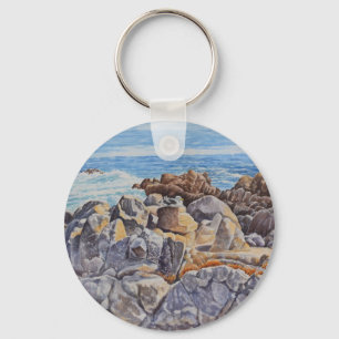 Porte-clés Côte rocheuse de Monterey