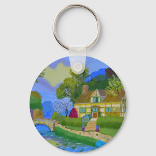 Porte-clés Cottage de ressort