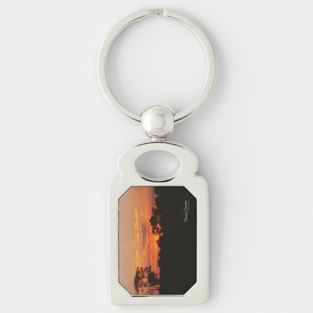 Porte-clés Coucher de soleil Acacia (Devant)