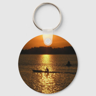 Porte-clés Coucher de soleil de Kayak