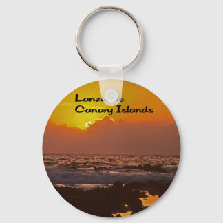 Porte-clés Coucher de soleil de Lanzarote