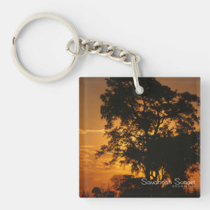 Porte-clés Coucher de soleil de Savannah