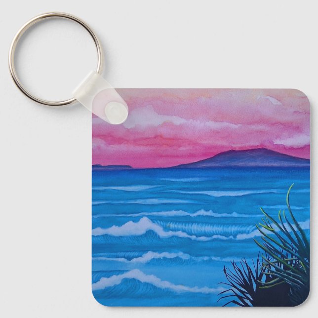 Porte-clés Coucher de soleil de Ventura (Recto)