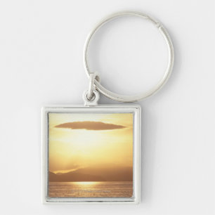 Porte-clés Coucher du soleil d'océan