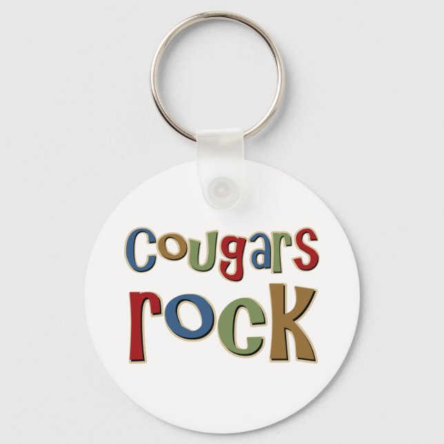 Porte-clés Cougars Rock (Recto)