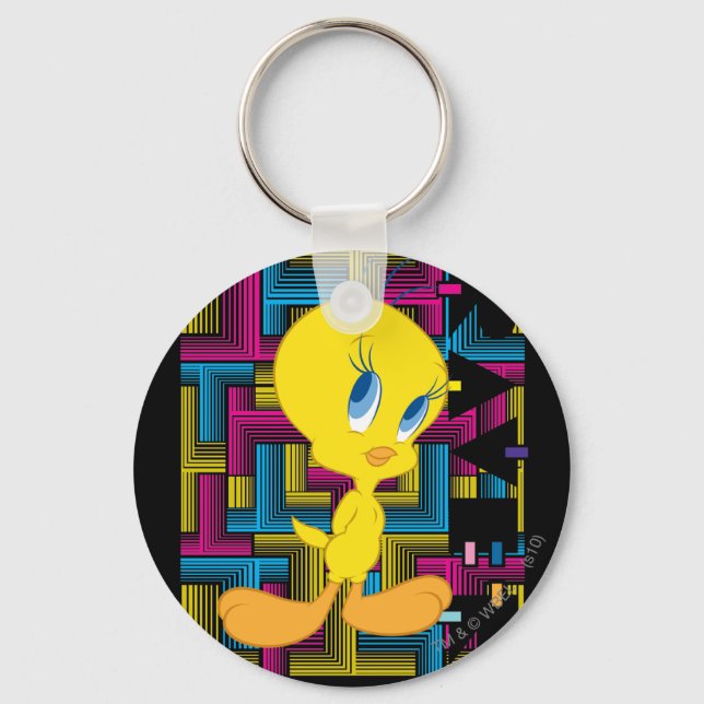 Porte-clés Couleur électronique Tweety (Recto)