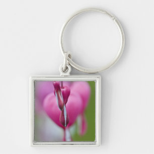 Porte-clés Couleur et forme dramatiques du coeur saignant