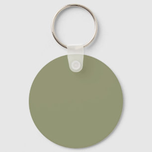 Porte-clés Couleur foncé vert 91946E - Option pour ajouter un