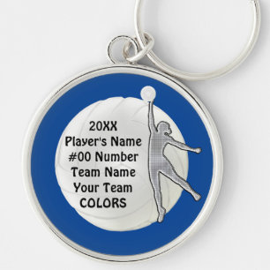 Porte-clés COULEURS d'ÉQUIPE personnalisées de cadeaux de
