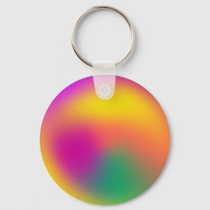 Porte-clés Couleurs Floues Des Années 90