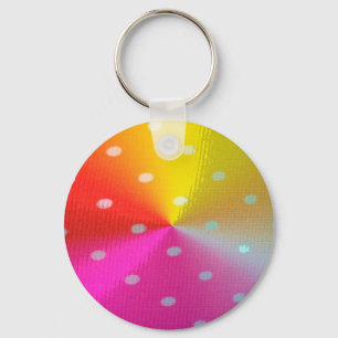 Porte-clés Couleurs Motifs pois