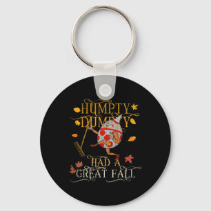 Porte-clés Couleurs vintage Automne Humpty Dumpty A Eu Une Gr